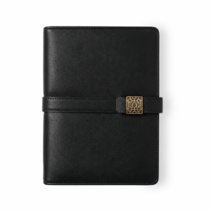 Premium Black Leather Diary